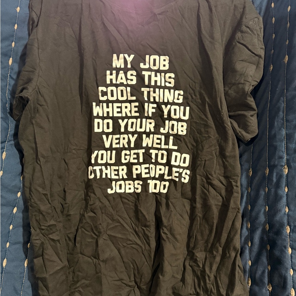 Vintage America Black Graphic Tee